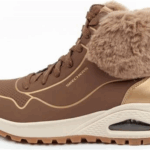 Skechers Uno rugged fall shimmer taupe gold