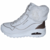 Skechers Uno rugged fall shimmer white rose gold