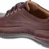 Clarks Nature three mahogany leer