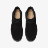 Clarks Torhill Moss black gevoerd suede