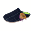 Hot Potatoes Vidovec pantoffel blauw geruit