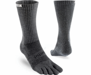 Injinji Teensokken Trail midweight crew graniet