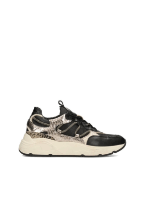 Poelman Sneaker zwart wit