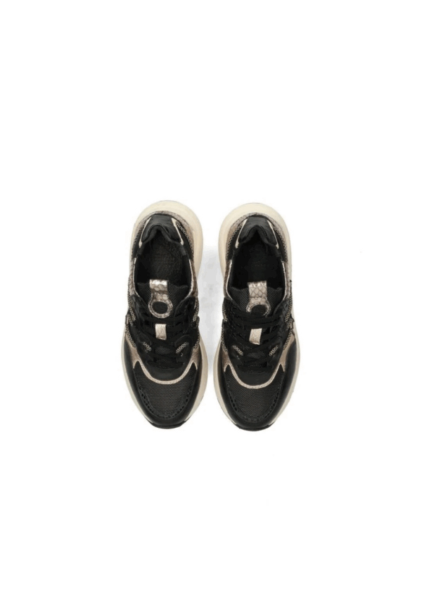 Poelman Sneaker zwart wit