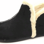 Qfit Granada Zwarte pantoffel