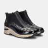 Rieker Sneaker enkelhoog zwart brons