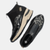 Rieker Sneaker enkelhoog zwart brons