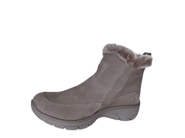 Skechers easy going cool zip taupe laarsje