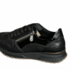 7401 Zwarte sneaker lak print Rieker