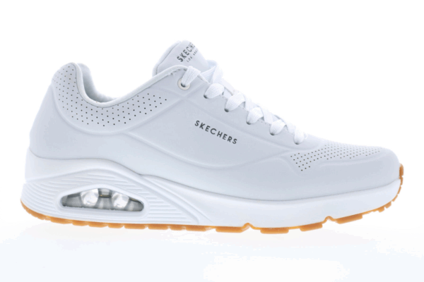 Skechers Uno witte sneaker stand on air