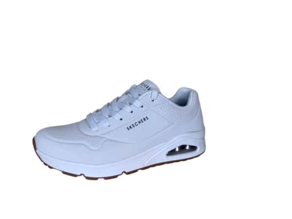 Skechers Uno witte sneaker stand on air