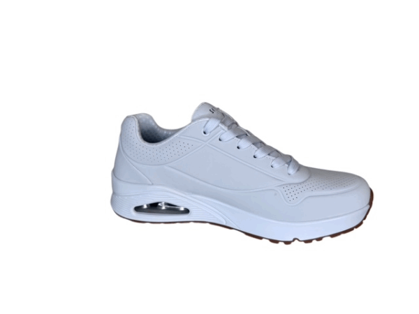 Skechers Uno witte sneaker stand on air