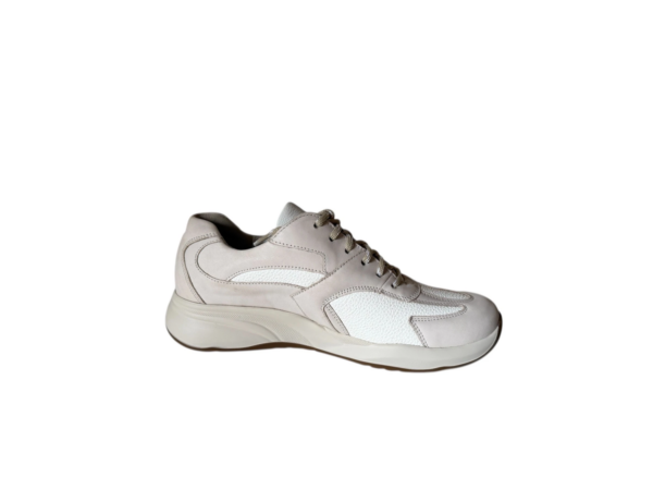 Durea Sneaker wit taupe off white H