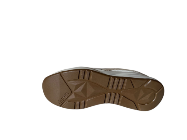 Durea Sneaker wit taupe off white H