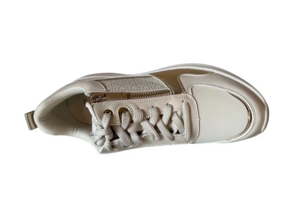 Tamaris Sneaker ivoor/ goud Dames