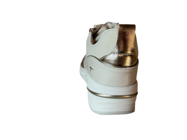 Tamaris Sneaker ivoor/ goud Dames