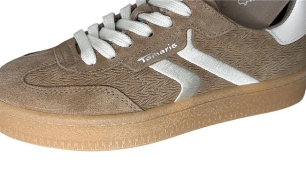 Tamaris Sneaker snake beige