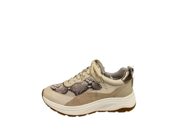 Tamaris Sneaker snake beige Dames