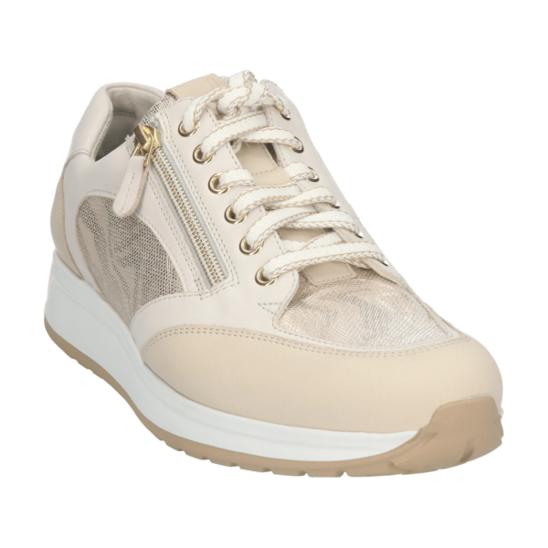 Durea Sneaker Beige metallic