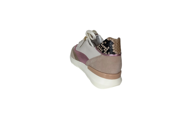 Hassia Bordeaux sneaker creme multi H