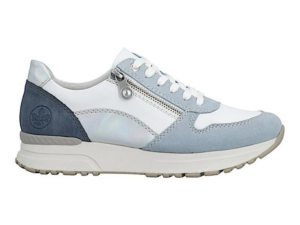 Rieker Sneaker blauw wit