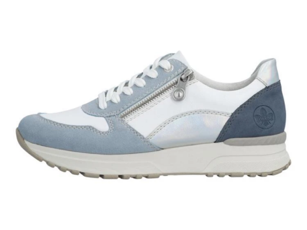 Rieker Sneaker blauw wit
