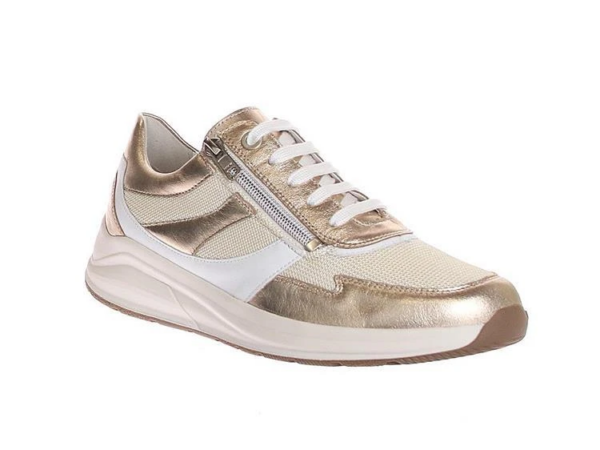 Solidus Kitty wit goud H/K sneaker