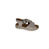 Hartjes Calypso creme velour K sandaal
