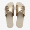 Havaianas Aqua metallic slipper brede banden