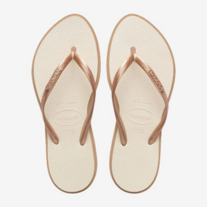 Havaianas Hav. slim point rose gold beige