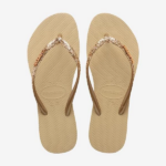 Havaianas Slim glitter sand grey glitter bandje