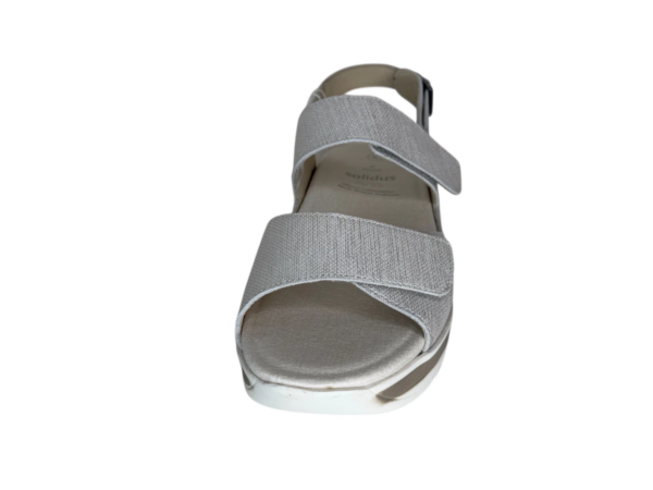 Solidus Greta sandaal wit metallic G