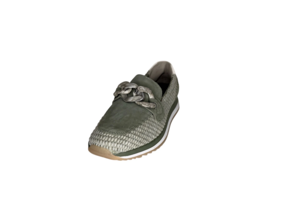 Tamaris Moccassin sage groen Dames