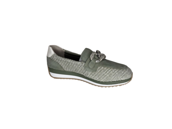 Tamaris Moccassin sage groen Dames