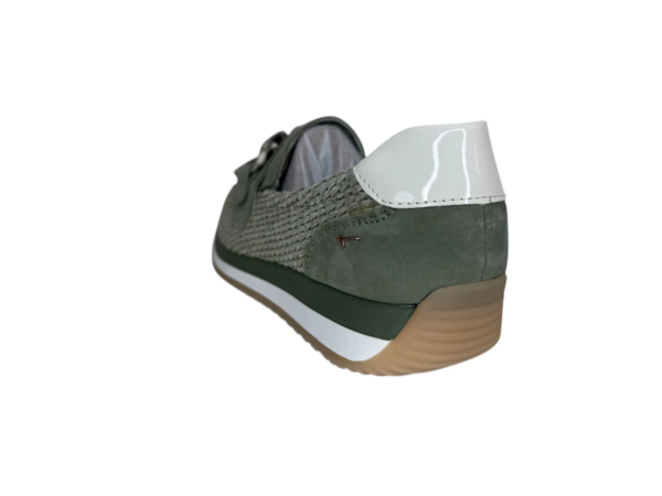 Tamaris Moccassin sage groen Dames