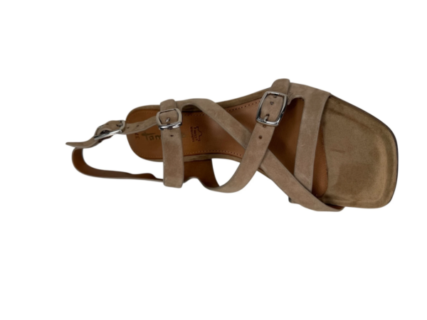 Tamaris Sandaal met hak beige Dames