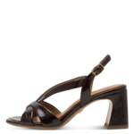 Tamaris Sandaal met hak bruin Dames