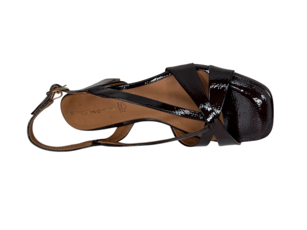 Tamaris Sandaal met hak bruin Dames