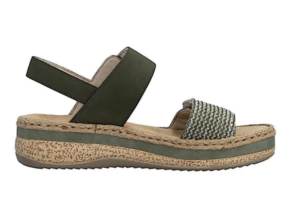 Rieker Sandaal groen
