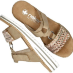 Rieker Slipper beige porcellian Dames