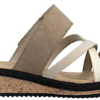 Rieker Slipper multi colour taupe beige