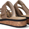 Rieker Slipper multi colour taupe beige