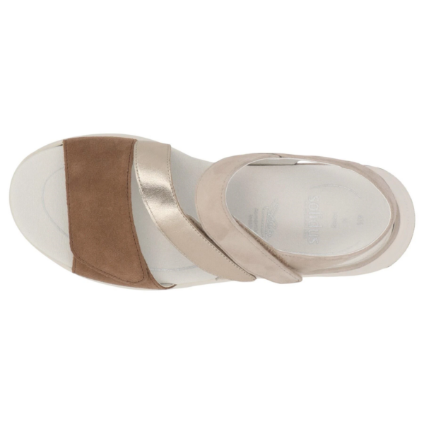 Solidus Hetty H toffee multi sandaal