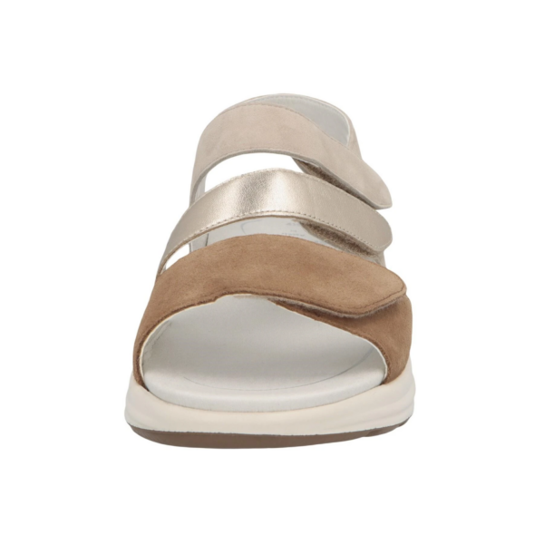 Solidus Hetty H toffee multi sandaal