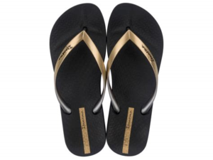 Ipanema 27183 anatomi shine fem zwart goud