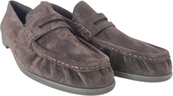 Paul Green moccassin bruin soft suede mocca