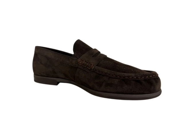 Paul Green moccassin bruin soft suede mocca