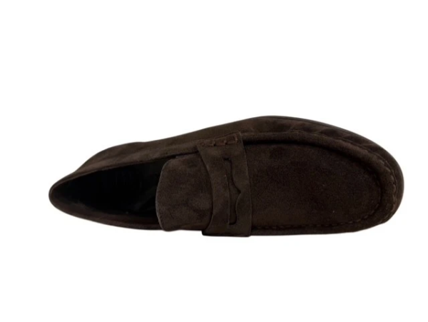 Paul Green moccassin bruin soft suede mocca