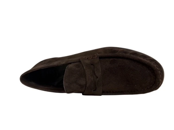 Paul Green moccassin bruin soft suede mocca