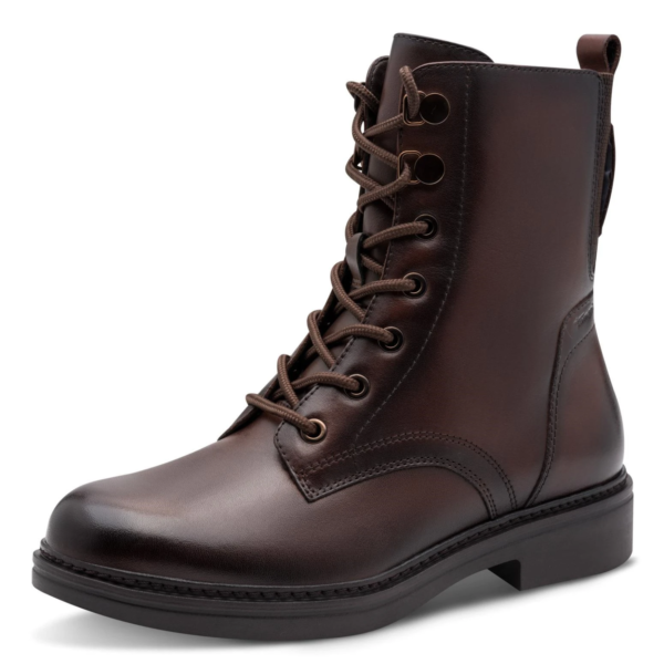 Tamaris Mocca bikerboot wide